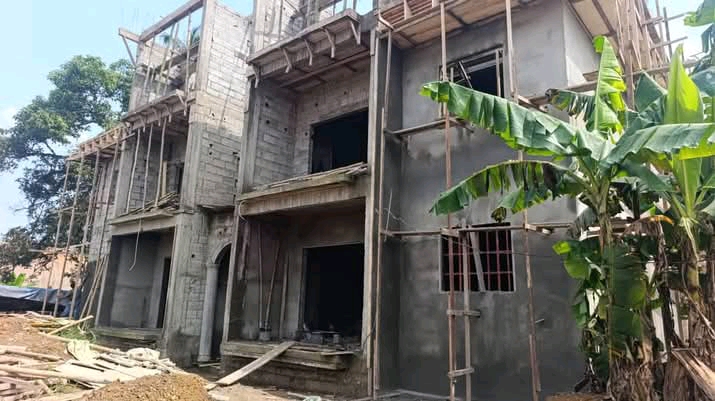 Chantier en phase de gros oeuvre