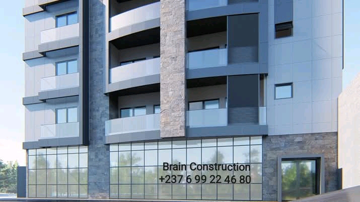 Chantier immeuble R+3 Brain Construction