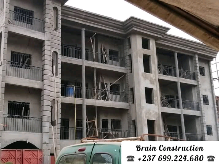 Rendu 3D Immeuble commercial moderne